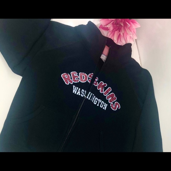 NFL Washington Redskins zip up L Med Blk - Picture 3 of 14